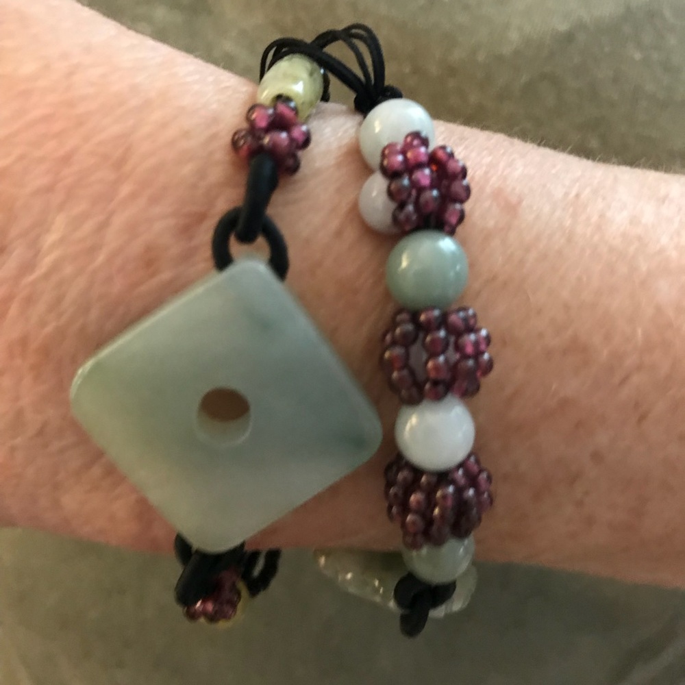Two Complimenting Bracelets (Unique Beads) - image 3